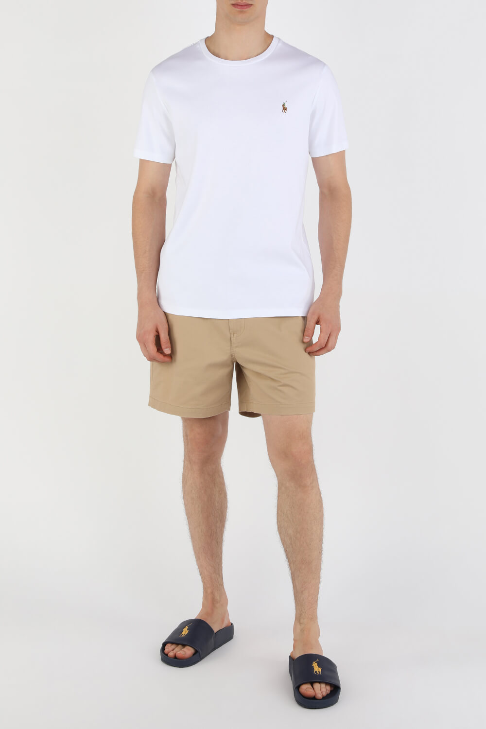 Straight Classic Bermuda Pants in Brown